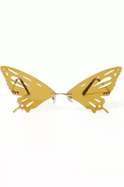 Fashion Nova Countless Energy Sunglasses - Yellow -Fashion Nova Sales 01 03 23Studio7 TH 13 43 18 81 M28202SDCP Yellow 2568 JB