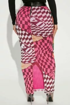 Fashion Nova Racer Chick Mesh Lined Maxi Skirt - Pink/combo 7 Fashion Nova Racer Chick Mesh Lined Maxi Skirt - Pink/combo -Fashion Nova Sales 01 06 23Studio2 KS CG 13 38 56 40 S16056 Pinkcombo P 4643 SG