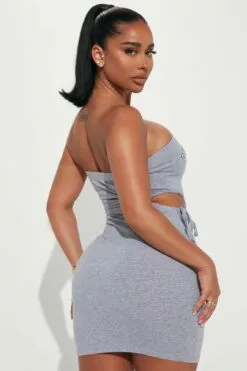Fashion Nova Ride To Be Free Mini Tube Dress - Heather Grey 7 Fashion Nova Ride To Be Free Mini Tube Dress - Heather Grey -Fashion Nova Sales 01 10 23Studio1 KF CG 13 10 30 23 D27817 HeatherGrey P 32662 JB