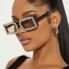 Fashion Nova Outrageous Attention Sunglasses - Brown -Fashion Nova Sales 01 20 23Studio1 ID MR 15 01 05 52 RS2101SD Brown R 2212 SG