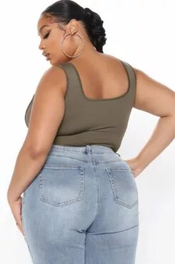 Fashion Nova Won't Take The Blame Crop Top - Olive 25 Fashion Nova Won't Take The Blame Crop Top - Olive -Fashion Nova Sales 01 22 21Studio3 EF TB 13 27 35 40 34523 Olive PLUS 0538 WG