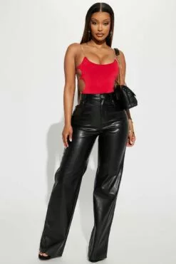 Fashion Nova Franchesca Bodysuit - Red -Fashion Nova Sales 01 30 23Studio2 KJ RL 13 39 18 7 ZJ3108N Red P 1372 ES