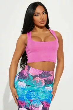 Fashion Nova Esme Sweater Top - Pink