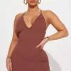 Fashion Nova Lexi Ribbed Mini Dress - Mocha -Fashion Nova Sales 02 06 23Studio5 AC RD 14 43 03 70 HD18154 Mocha 1590 JB
