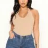 Fashion Nova The New You Halter Top - Khaki 2 Fashion Nova The New You Halter Top - Khaki -Fashion Nova Sales 02 09 22Studio1 KJ AC 14 37 27 51 ZDRT40502 Khaki 2586 KL