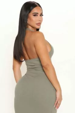Fashion Nova Isabelle Halter Midi Dress - Olive 9 Fashion Nova Isabelle Halter Midi Dress - Olive -Fashion Nova Sales 02 15 22Studo2 DD AC 11 58 50 31 73430 Olive 1547 PB
