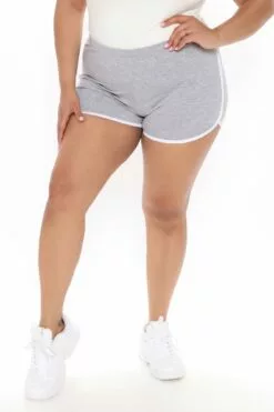 Fashion Nova Play Fun Dolphin Short - Heather Grey 17 Fashion Nova Play Fun Dolphin Short - Heather Grey -Fashion Nova Sales 02 16 21Studio4 MS 13 47 28 39 PX0009 HeatherGrey 52925 PLUS KL