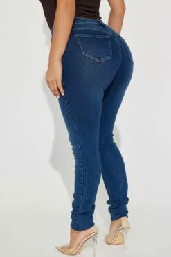 Fashion Nova Jet Lagged Mid Rise Stretch Skinny Jeans - Dark Wash 10 Fashion Nova Jet Lagged Mid Rise Stretch Skinny Jeans - Dark Wash -Fashion Nova Sales 02 17 23Studio3 KT RD 10 06 23 2 JN22120104 DarkWash 3225 MR
