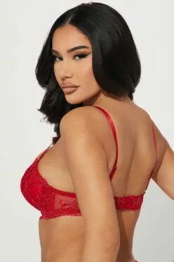 Fashion Nova Ready Or Not Lace Push Up Bra - Red -Fashion Nova Sales 02 20 23Studio3 KS AC 09 21 04 2 B21865B Red 4113 SG