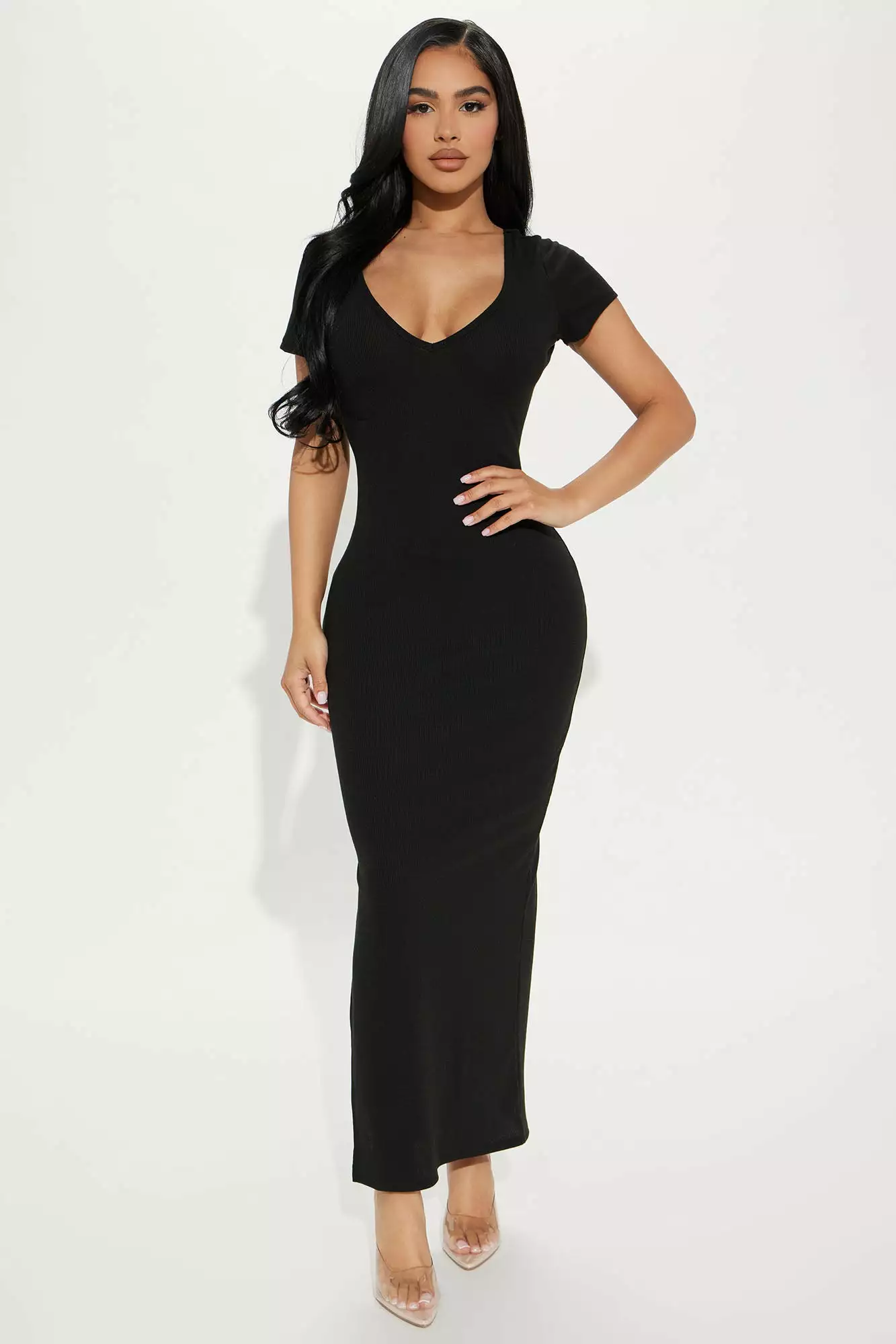 Fashion Nova Gotta Move On Maxi Dress - Black 3 Fashion Nova Gotta Move On Maxi Dress - Black