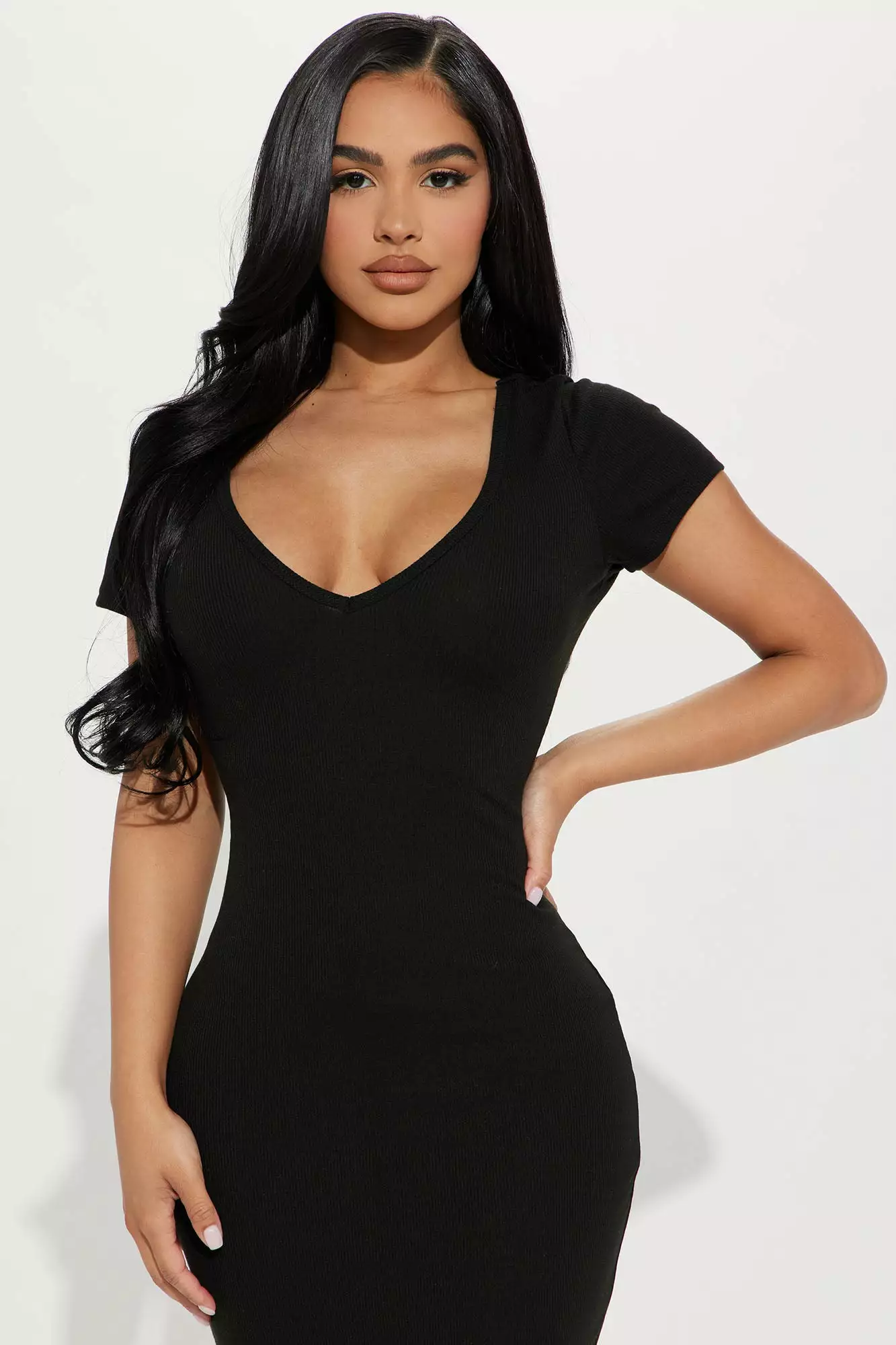 Fashion Nova Gotta Move On Maxi Dress - Black 4 Fashion Nova Gotta Move On Maxi Dress - Black - Image 2