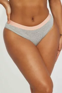 Fashion Nova In Nothing But These Hipster Panty - Heather Grey