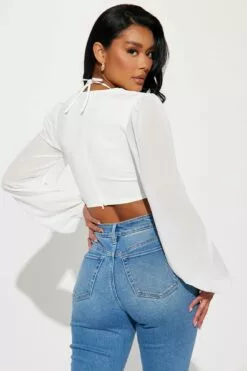 Fashion Nova Won't Ask Twice Top - Ivory -Fashion Nova Sales 02 22 23Studio4 HY AS 14 29 42 31 PT43005K Ivory 20918 SG