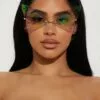 Fashion Nova Euphoric Dazzle Sunglasses - Clear -Fashion Nova Sales 02 23 23Studio7 HY AC 15 45 21 68 M28202RV Clear R 13500 EH