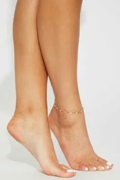 Fashion Nova Hidden Little Treasure Anklet - Gold