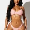 Fashion Nova Champagne In Cape Cod 2 Piece Bikini - Rose -Fashion Nova Sales 02 24 23StudioSwim TH CG 14 22 32 25 DZ22F497 Rose P 2282 EH