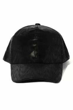 Fashion Nova Gotta Run Trucker Hat - Black -Fashion Nova Sales 02 28 23LightBox KF 11 29 17 85 HA300217 Black 1656 ES