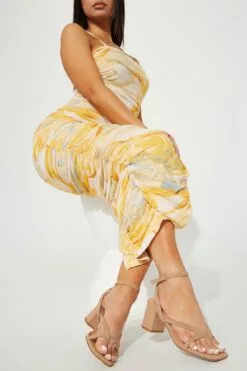 Fashion Nova Melinda Heeled Sandals - Tan