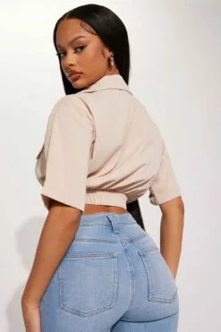 Fashion Nova Always On Top Of It Top - Khaki -Fashion Nova Sales 03 01 23Studio5 TA AP 13 47 40 21 HF23C257 Khaki 20337 MR