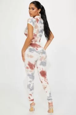Fashion Nova For The Day Tie Dye Legging Set - Brown/combo -Fashion Nova Sales 03 03 23Studio1 KS CG 15 23 25 64 TS2463JC44 Browncombo 6181 SG