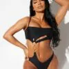 Fashion Nova Lola Cut Out 1 Piece Monokini - Black -Fashion Nova Sales 03 06 23StudioSwim TH IM 13 27 22 29 ZDCHTSW101001 Black 6598 WG