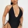 Fashion Nova Feel The Sunshine 1 Piece Swimsuit - Black -Fashion Nova Sales 03 08 23Studio1 TH AP 14 40 53 66 Z2516 Black 9424 SG