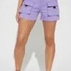 Fashion Nova Validated Cargo Short - Lavender -Fashion Nova Sales 03 09 23Studio2 KJ RL 14 35 06 51 RSS1097 Lavender 5077 PXF