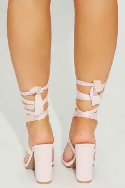 Fashion Nova Love You Better Wrap Up Heels - Pink -Fashion Nova Sales 03 10 23Studio6 CB 14 16 09 80 MONARA15 Pink P 0316 PXF