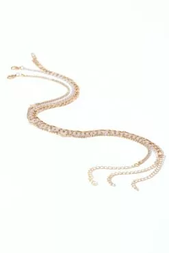 Fashion Nova Break My Heart 3 Piece Choker Set - Gold -Fashion Nova Sales 03 13 23Studio10 CB 13 24 28 27 N4627671SKNR Gold 4223 MP