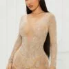 Fashion Nova Wondrous Visions Mini Dress - Taupe -Fashion Nova Sales 03 13 23Studio3 TA R 09 40 23 1 8D52067 Taupe P 10562 CM
