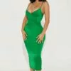 Fashion Nova Stuntin' On Them Midi Dress - Green -Fashion Nova Sales 03 14 23Studio3 HY RL 14 30 34 69 NAD80917 Green 2419 JB