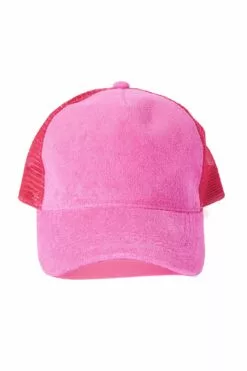 Fashion Nova Snappin' Out Of Life Trucker Hat - Fuchsia -Fashion Nova Sales 03 15 23Studio10 CXB 11 23 46 69 FWCAPM300 Fuchsia 3955 ES
