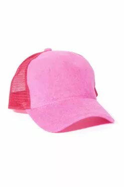 Fashion Nova Snappin' Out Of Life Trucker Hat - Fuchsia -Fashion Nova Sales 03 15 23Studio10 CXB 11 23 51 69 FWCAPM300 Fuchsia 3956 ES