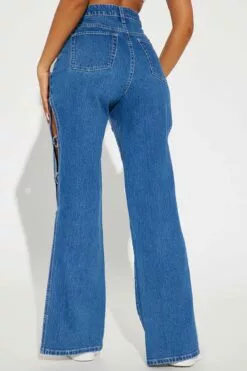 Fashion Nova I Heart You Straight Leg Jeans - Medium Wash -Fashion Nova Sales 03 15 23Studio2 KJ RL 11 11 14 20 P144899 MediumWash P 7378 DG