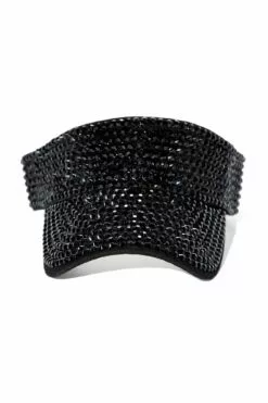 Fashion Nova Loving The Spotlight Visor - Black -Fashion Nova Sales 03 20 23Studio2 KJ RL 14 05 13 1 GEN2300FN Black P 9268 ES