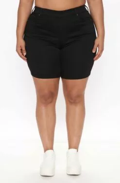 Fashion Nova Raine Super Stretch Pull On Biker Shorts - Black 15 Fashion Nova Raine Super Stretch Pull On Biker Shorts - Black -Fashion Nova Sales 03 22 21Studio3 RT ON 11 05 36 29 MSN23794 Black 0603 PLUS KL