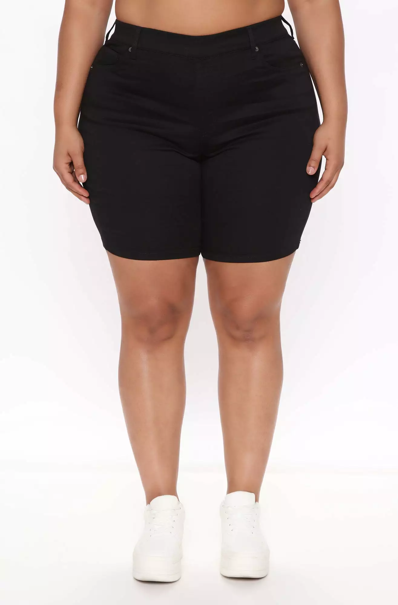 Fashion Nova Raine Super Stretch Pull On Biker Shorts - Black 8 Fashion Nova Raine Super Stretch Pull On Biker Shorts - Black - Image 6