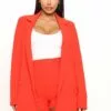 Fashion Nova Sasha Double Breasted Blazer - Orange -Fashion Nova Sales 04 19 22Studio4 CE RL 15 58 11 46 JK24556 Orange P 6788 EH