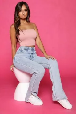 Fashion Nova Kayla Seamless Bandeau - Rose -Fashion Nova Sales 05 07 21Studio6 RT CP 16 28 43 41 ST61188 Rose 32495 NT