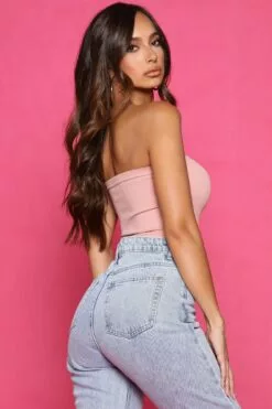 Fashion Nova Kayla Seamless Bandeau - Rose -Fashion Nova Sales 05 07 21Studio6 RT CP 16 28 43 41 ST61188 Rose 32505 NT