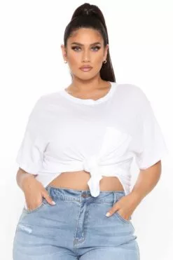 Fashion Nova Laid Back Chillin' Pocket Tee - White 11 Fashion Nova Laid Back Chillin' Pocket Tee - White -Fashion Nova Sales 05 11 20Studio4 PA MJ 13 59 33 19 72581 White PLUS4 NT