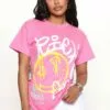Fashion Nova Rich Life Smiley Face Tee - Pink -Fashion Nova Sales 05 27 22Studio2 ME RL14 38 03 20 MGAC0513 Pink 4994 SG