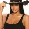 Fashion Nova Wild West Cowboy Hat - Black -Fashion Nova Sales 06 20 22Studio4 MS OD 15 33 48 68 MMT8503 Black 3680 EH