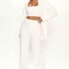 Fashion Nova Sasha Wide Leg Pant - Cream -Fashion Nova Sales 06 23 22Studio2 CE KP 15 45 02 41 V24469 Cream PR 2114 SG
