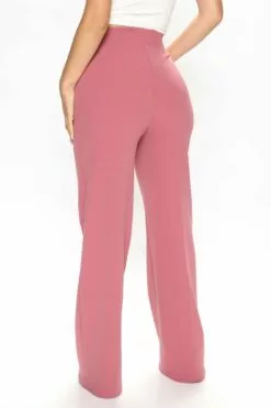 Fashion Nova Sasha Tie Waist Pant - Mauve -Fashion Nova Sales 07 01 22Studio2 CE KP 11 10 10 23 V24567 Mauve PR 4659 JB