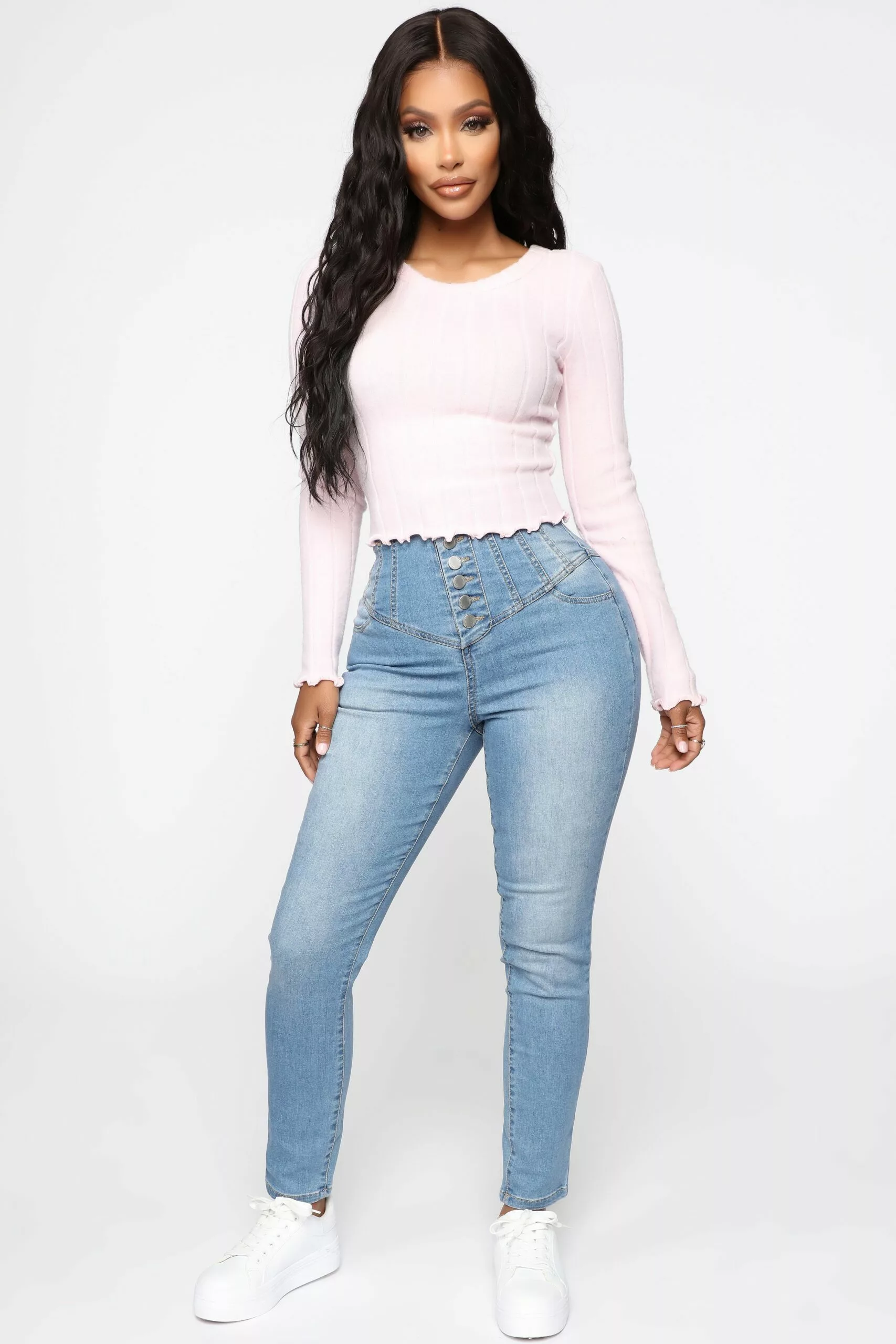 Fashion Nova Maddy Sweater - Blush 4 Fashion Nova Maddy Sweater - Blush - Image 2