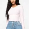 Fashion Nova Maddy Sweater - Blush -Fashion Nova Sales 07 16 19 Studio 1 DV 10 52 19 5 10264 Blush 3631 JK