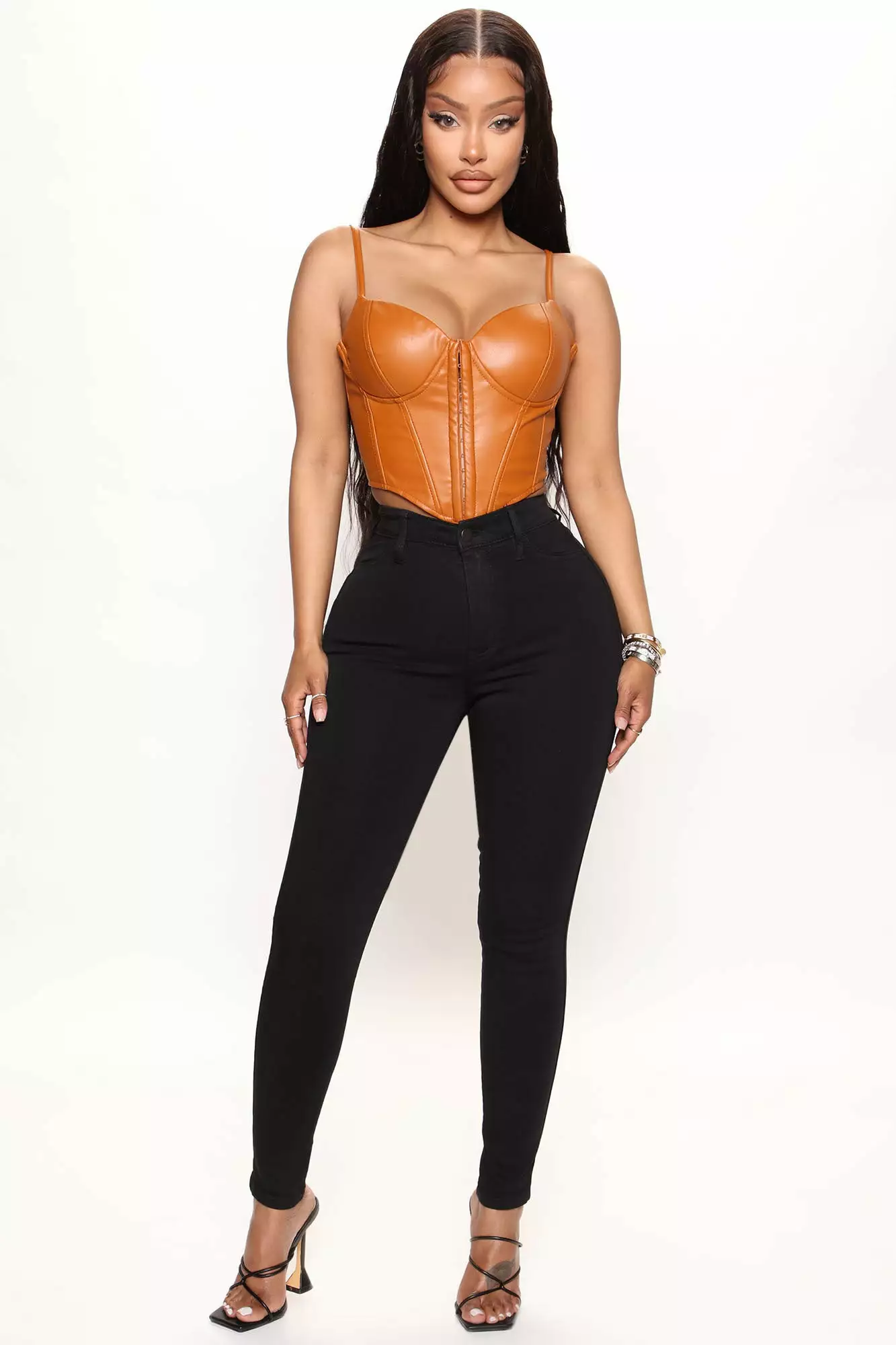 Fashion Nova Petite Classic High Waist Skinny Jeans - Black 6 Fashion Nova Petite Classic High Waist Skinny Jeans - Black - Image 4