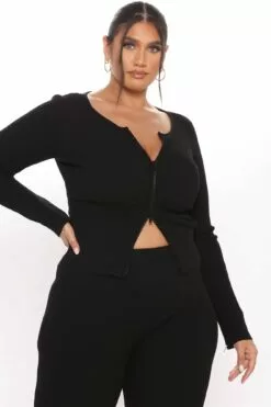 Fashion Nova Wrong Way Sweater Pant Set - Black -Fashion Nova Sales 08 03 20Studio2 MS DJ 13 47 42 64 22157 Black PLUS 10392 RA