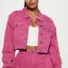 Fashion Nova Lovefool Denim Trucker Jacket - Magenta -Fashion Nova Sales 09 22 22Studio2 ME AC 16 05 57 25 LT7408BFN Magenta 1079 JB